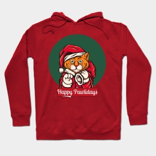 Happy pawlidays Hoodie